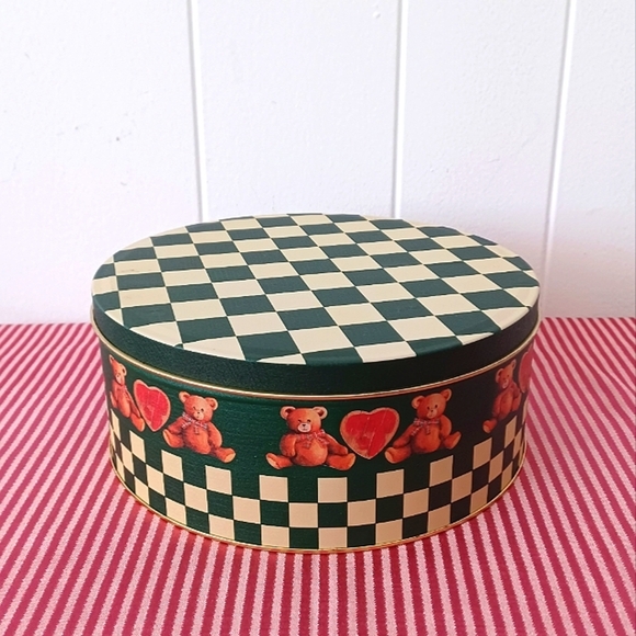 Checkered Bear Nesting Tins - Picture 6 of 6